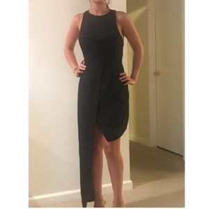 Black cocktail dress